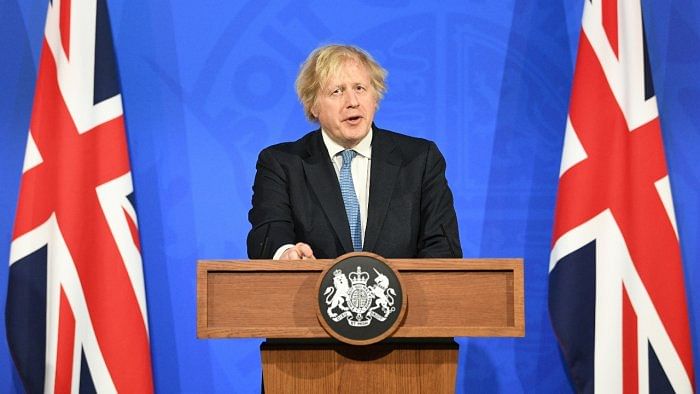 UK PM Boris Johnson pays tribute to Prince Philip