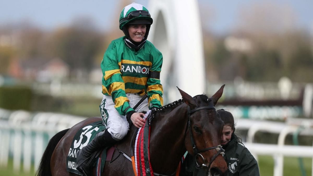 Rachael Blackmore becomes first woman jockey to win Grand National