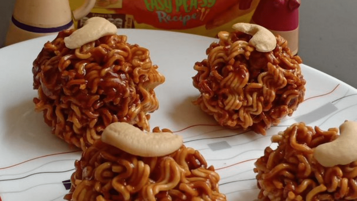 Bizarre new food experiment 'Maggi laddu' shocks netizens