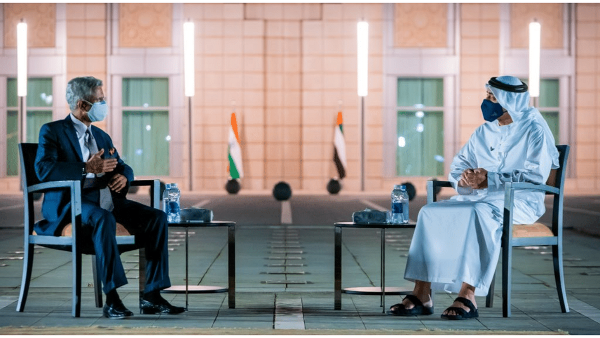 Jaishankar discusses bilateral ties, economic recovery post-Covid with UAE counterpart