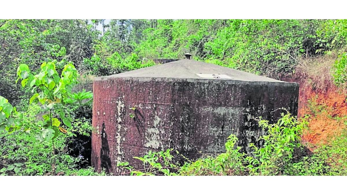 Water tank built 7 years ago in Mangaluru stands unused to this day