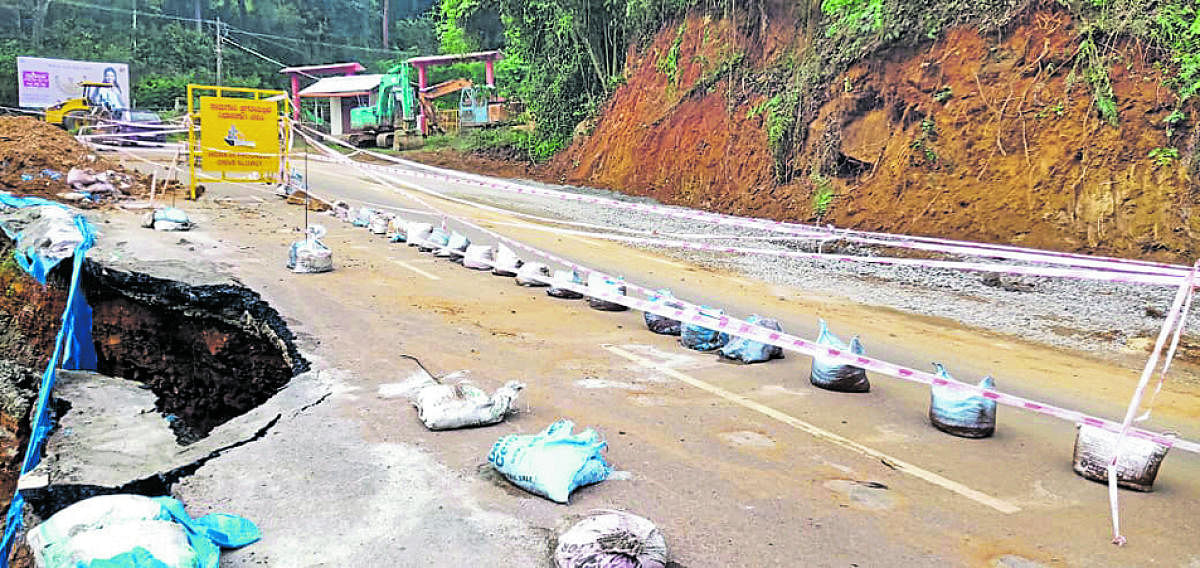 Road caves in: Curbs on goods vehicle movement