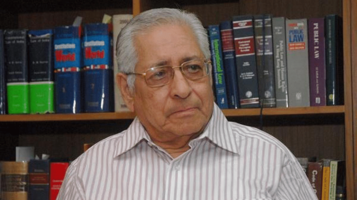 Former Attorney General Soli Sorabjee passes away after contracting Covid-19