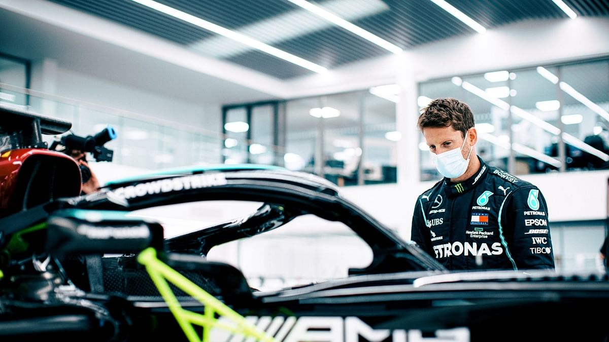 Romain Grosjean to test Lewis Hamilton's 2019 Mercedes at French GP 