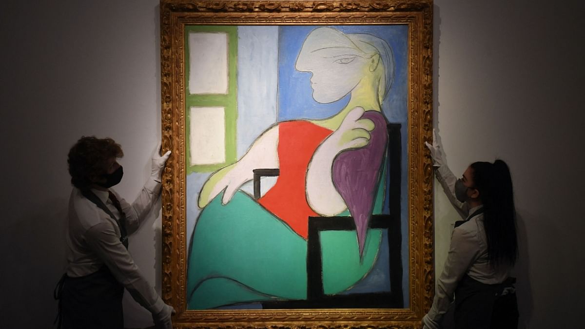 Picasso's 'Woman Sitting Near a Window' sells for $103 million in New York