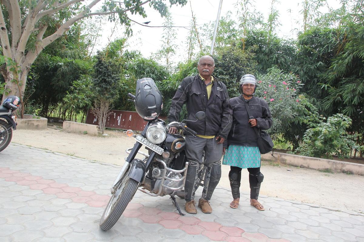 Legendary biker couple take last ride together
