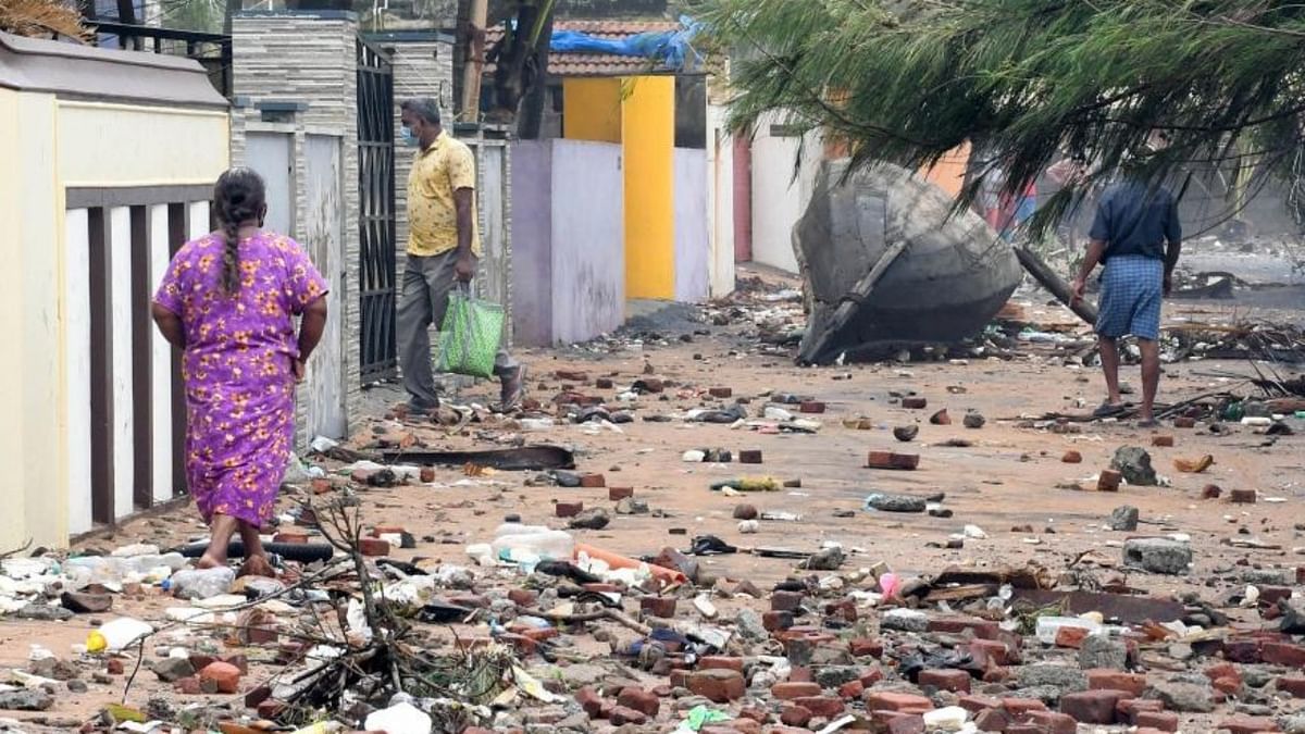 Loads of garbage washed ashore in Kerala after cyclone Tauktae