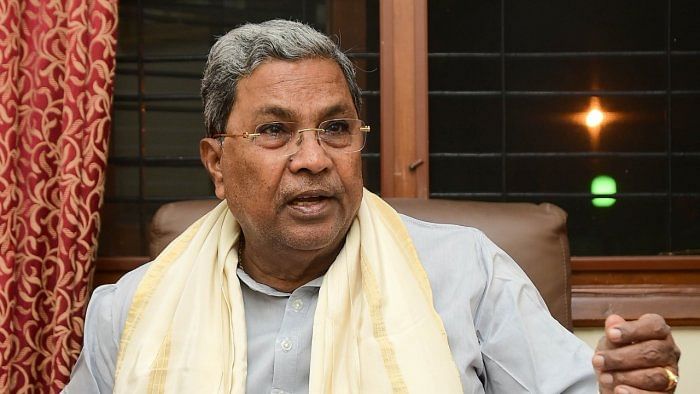 Karnataka CM Siddaramiah. 