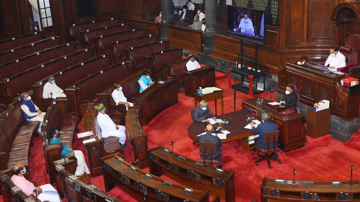 Swapan Dasgupta, Mahesh Jethmalani take oath as RS members; Naidu urges MPs to help people over vaccination