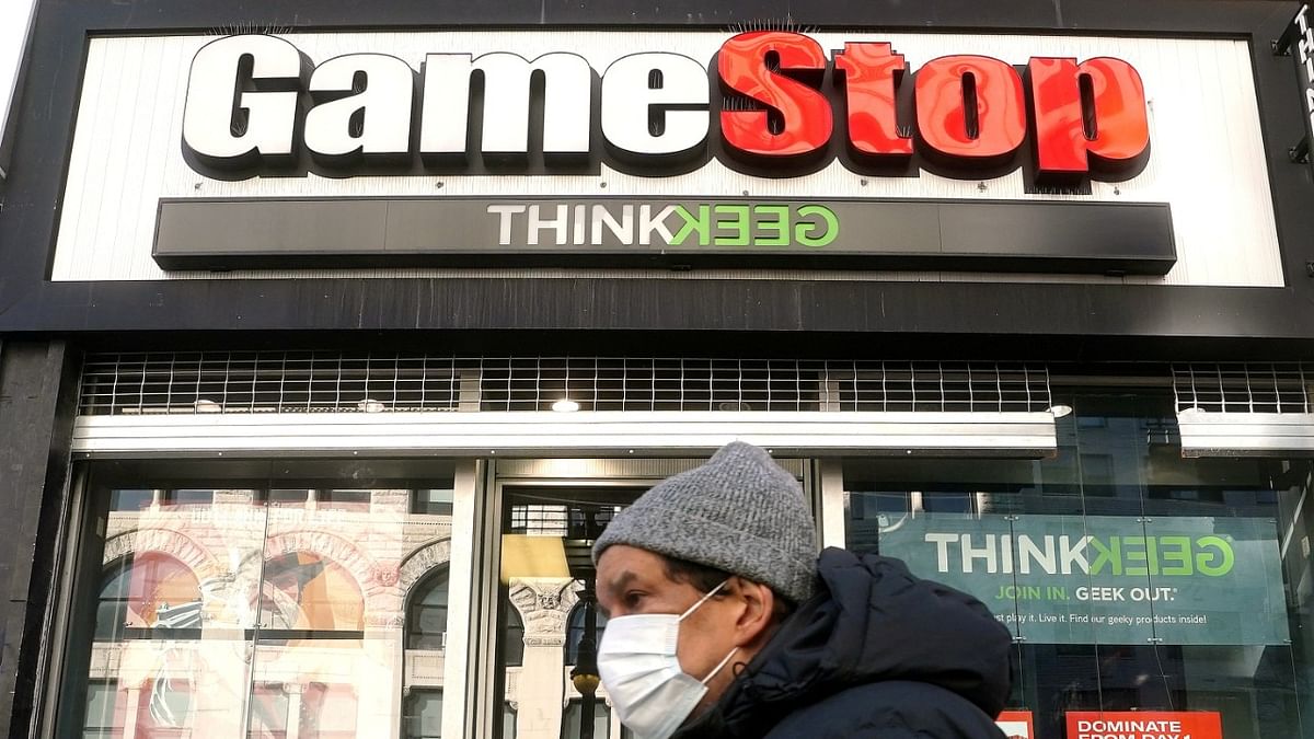 GameStop tumbles, Clover Health rises in 'meme stock' rollercoaster