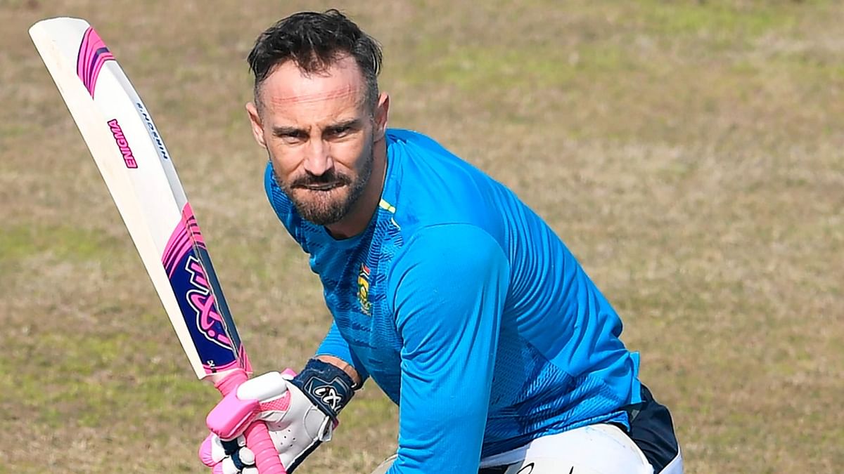 Du Plessis suffers memory loss after concussion but recovering well
