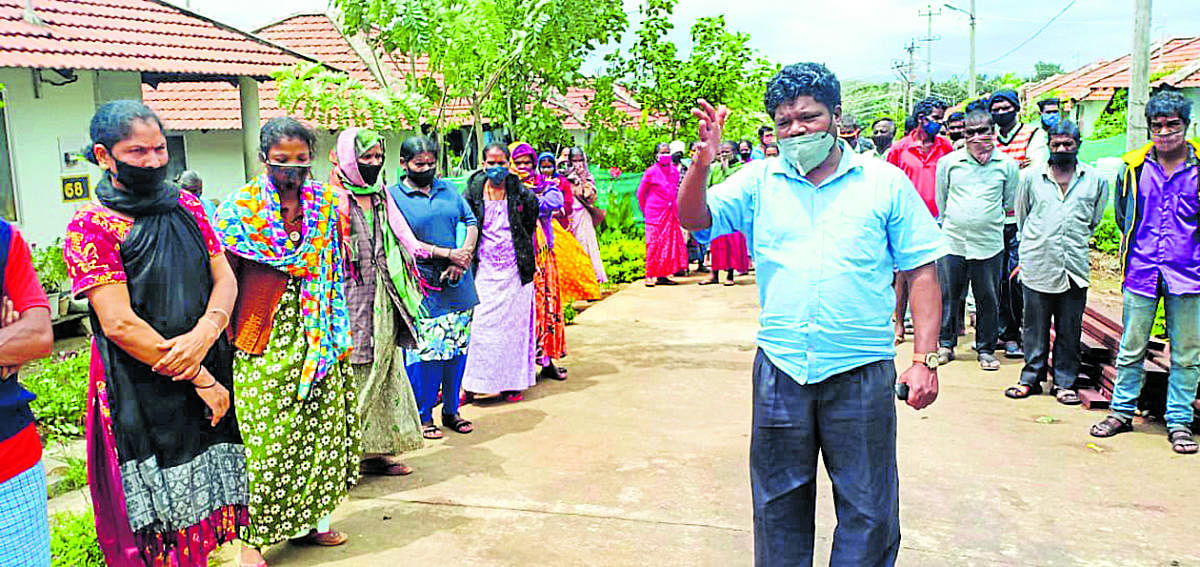 Covid test: Tribals condemn discontinuation of ration items