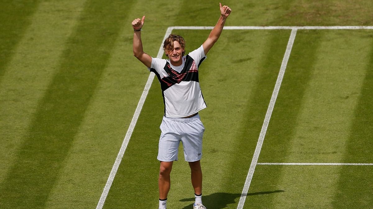 Australia's Max Purcell upsets top-seeded Gael Monfils in Eastbourne