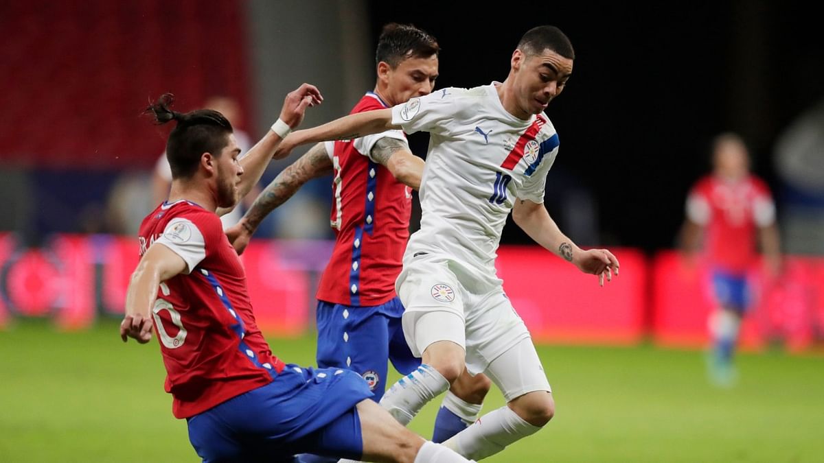 Miguel Almiron stars as Paraguay defeat Chile 2-0 in Copa America