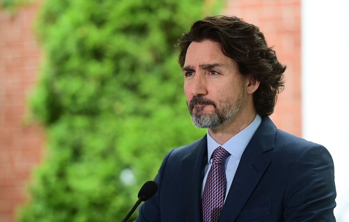 Justin Trudeau says pope should apologise on Canadian soil for church role in residential schools
