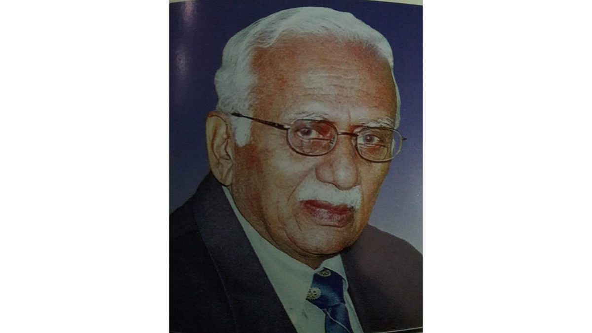 MES governing council president R Vasudevamurthy passes away