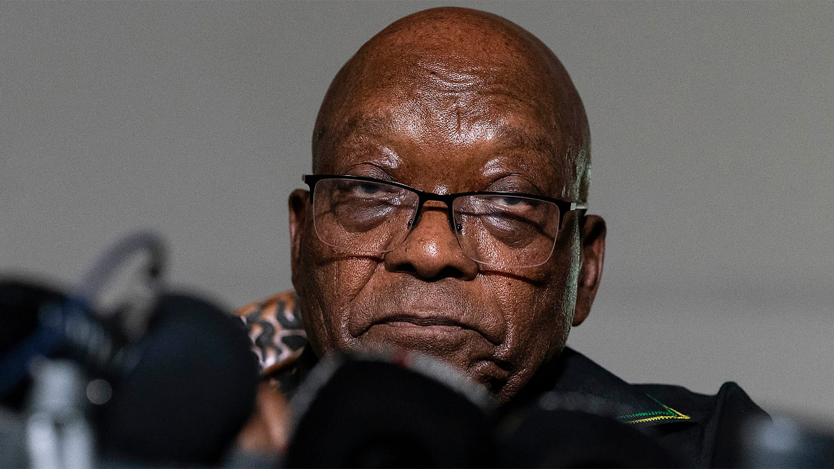 South Africa's ex-president Zuma hands himself to prison