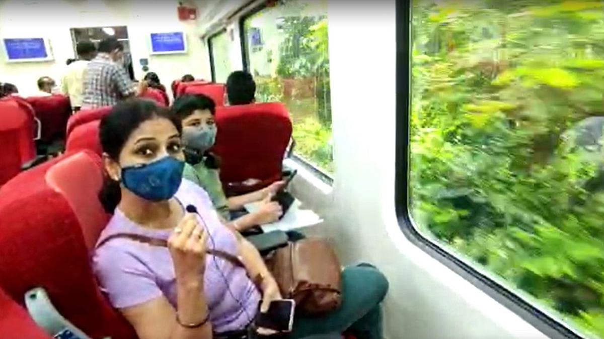 Bengaluru-bound passengers marvel at breathtaking views aboard Karnataka's first vistadome train