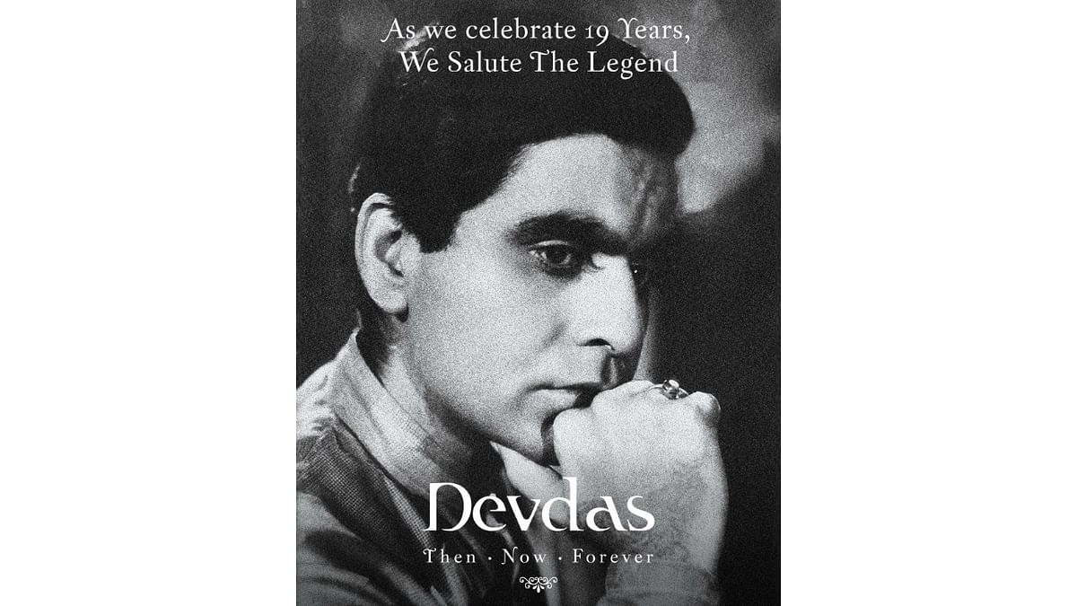Sanjay Leela Bhansali's 'Devdas' team celebrates film's 19th anniversary, pays homage to Dilip Kumar