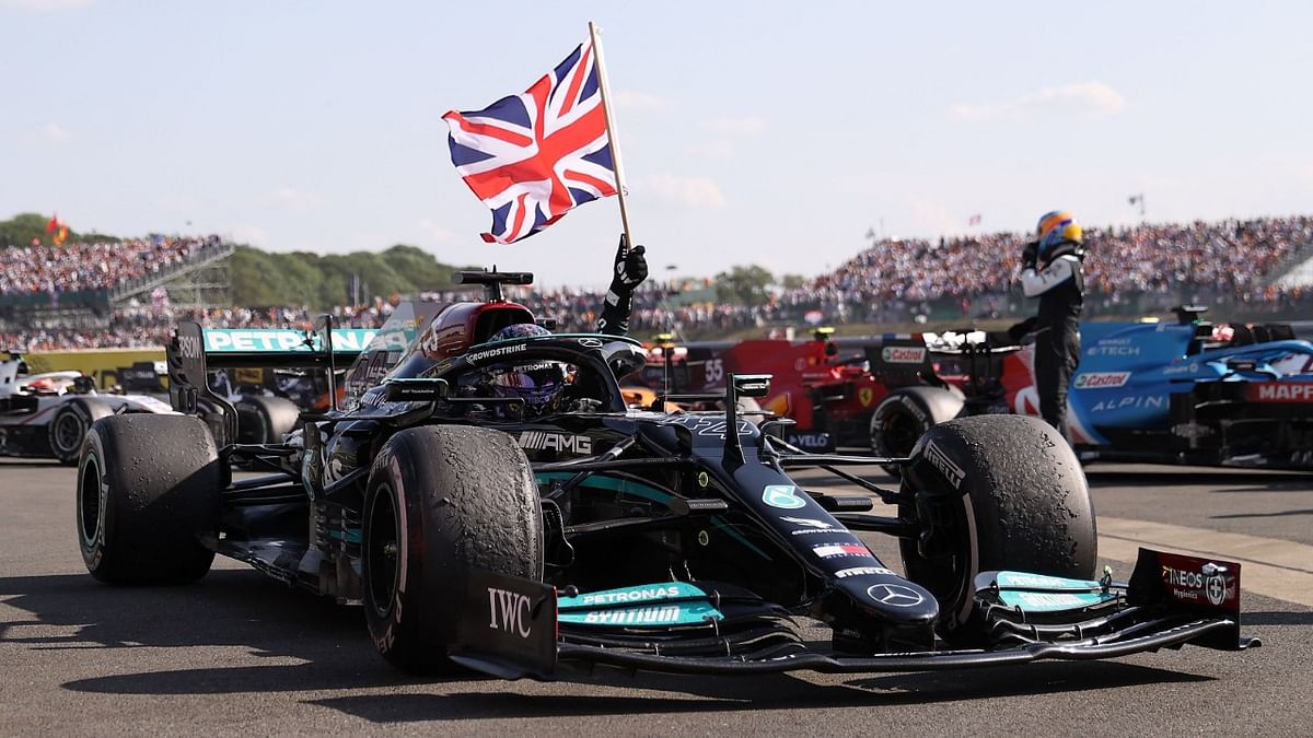 Lewis Hamilton faces racial abuse on social media, after controversial British GP