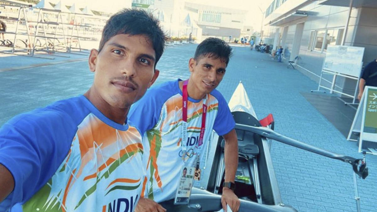 Indian rowers move to repechage round in men's lightweight double sculls, finish fifth in heats