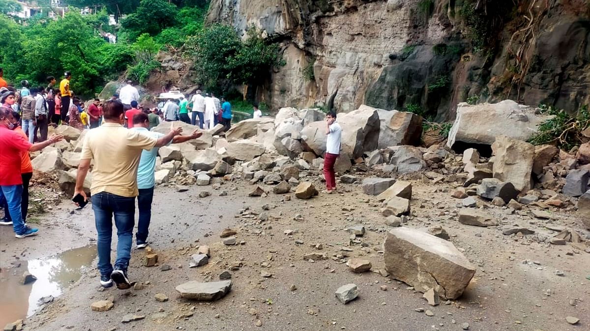 Flash floods triggered by heavy rains hit Himachal; 1 killed, 10 missing