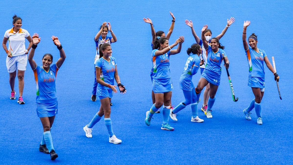 India rejoices as women's hockey team reach maiden Olympic semi-finals