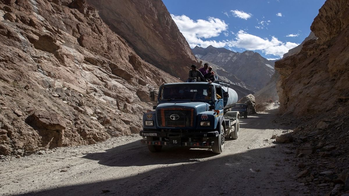 BRO constructs highest motorable road in the world in eastern Ladakh
