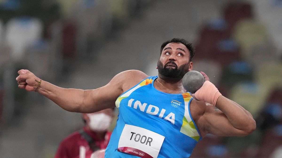 Shot putter Toor says he competed in Olympics with injured wrist