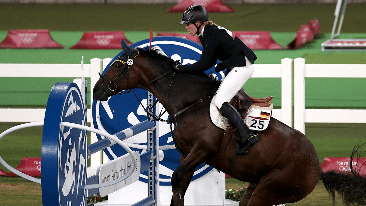 PETA calls on IOC president to remove equestrian events from Games