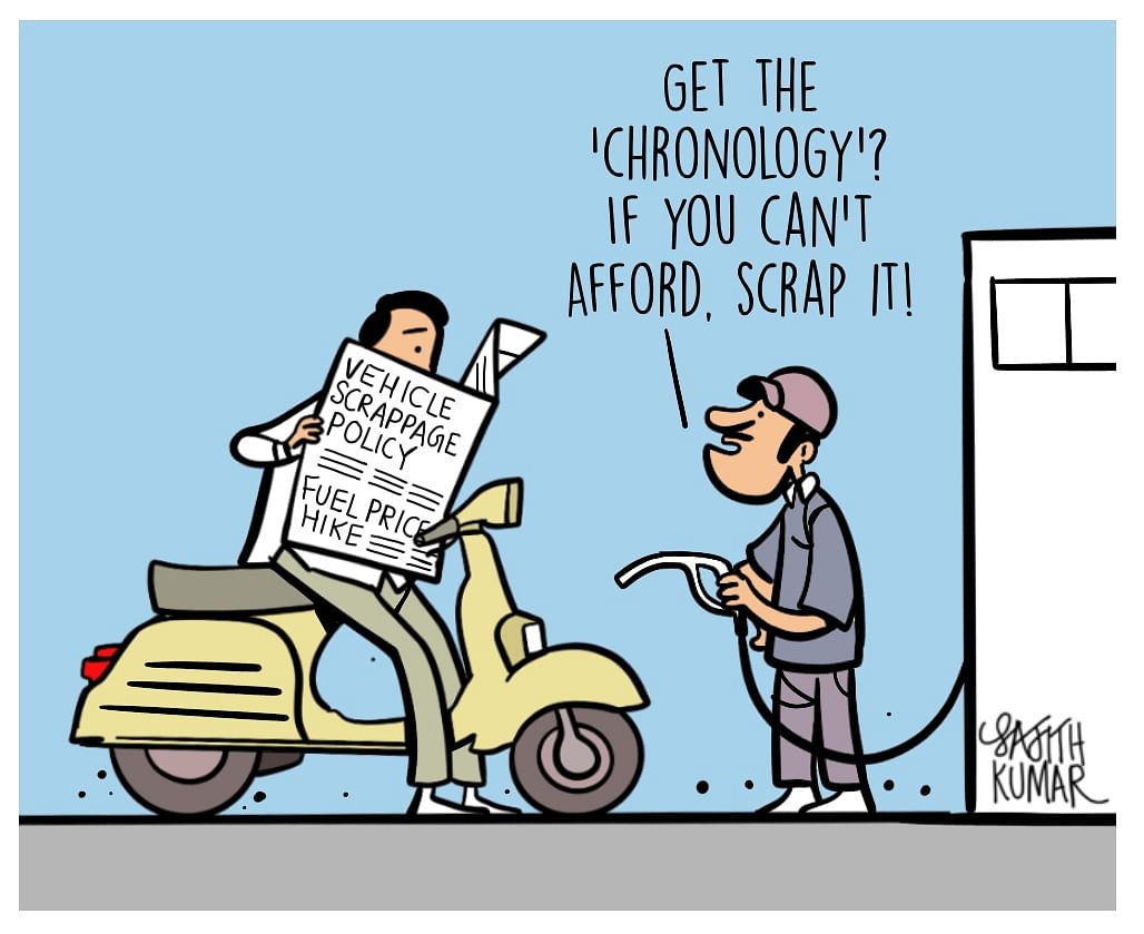 DH Toon | If you can't afford, scrap it!