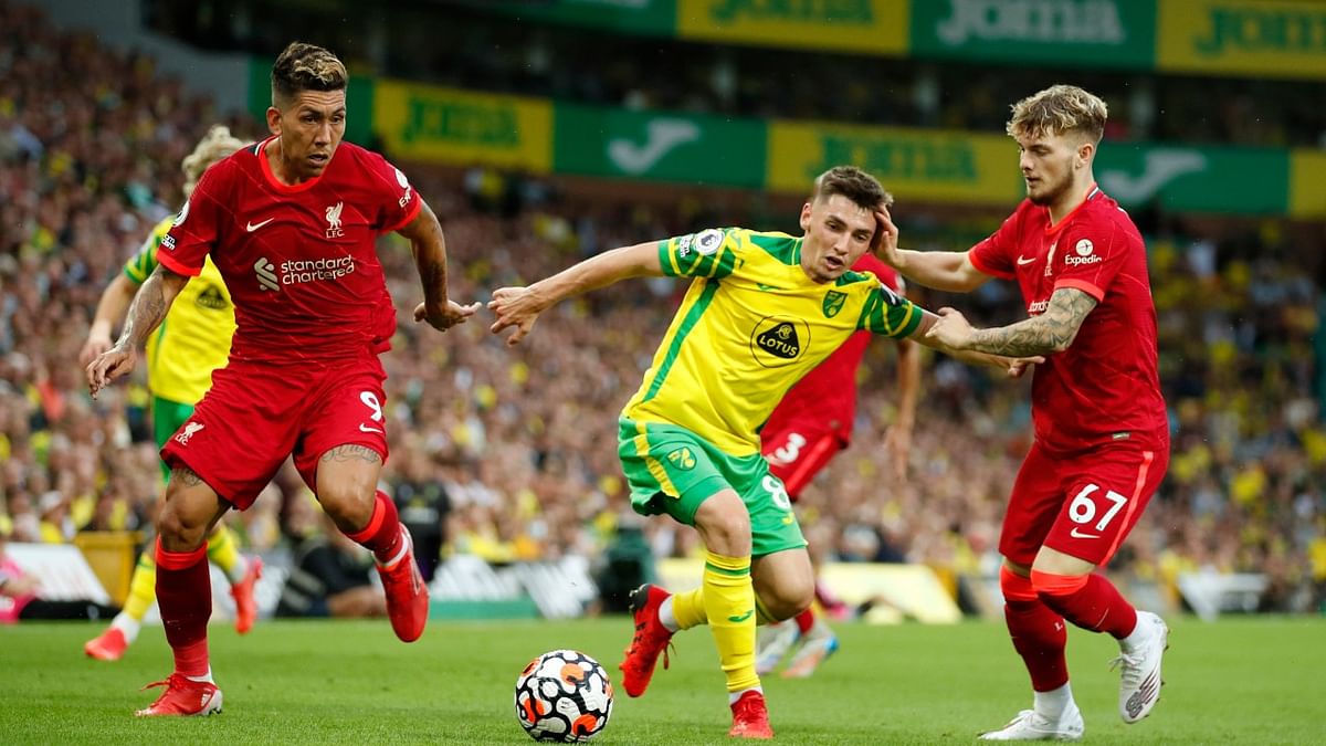Liverpool condemn homophobic chants aimed at Norwich's Gilmour
