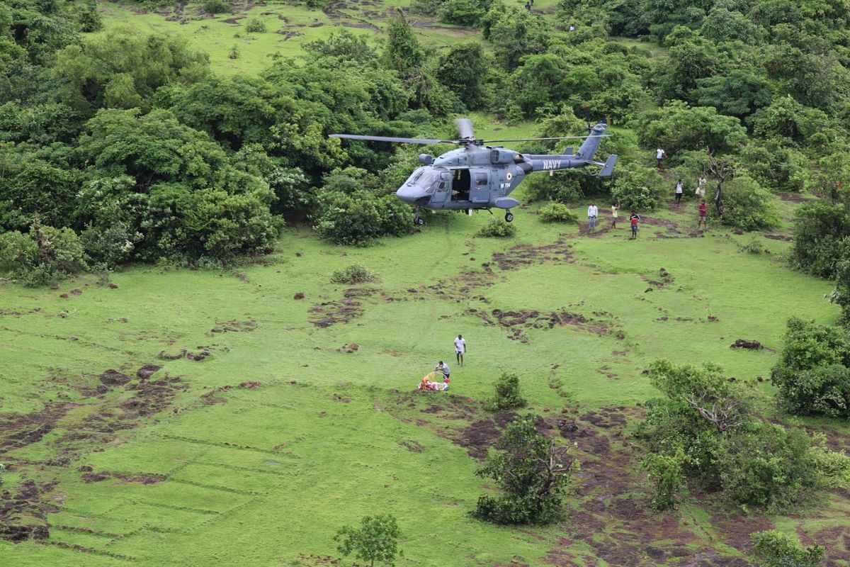 Indian Navy chopper helps in recovery of body 