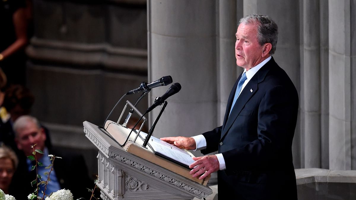 Former US President Bush expresses 'deep sadness' over Afghan situation