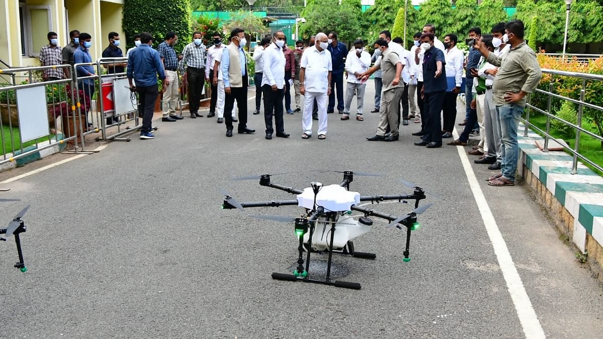 Covid-19: Drone-based sanitising now in Bengaluru
