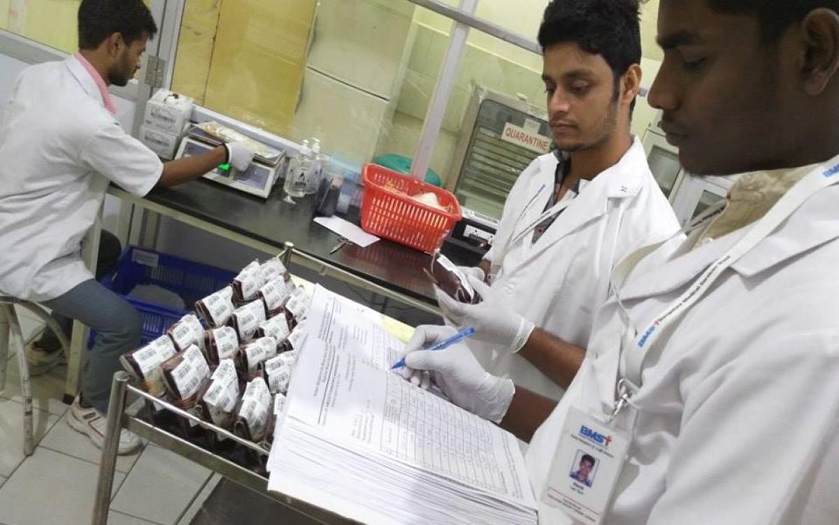 Blood banks short on supply