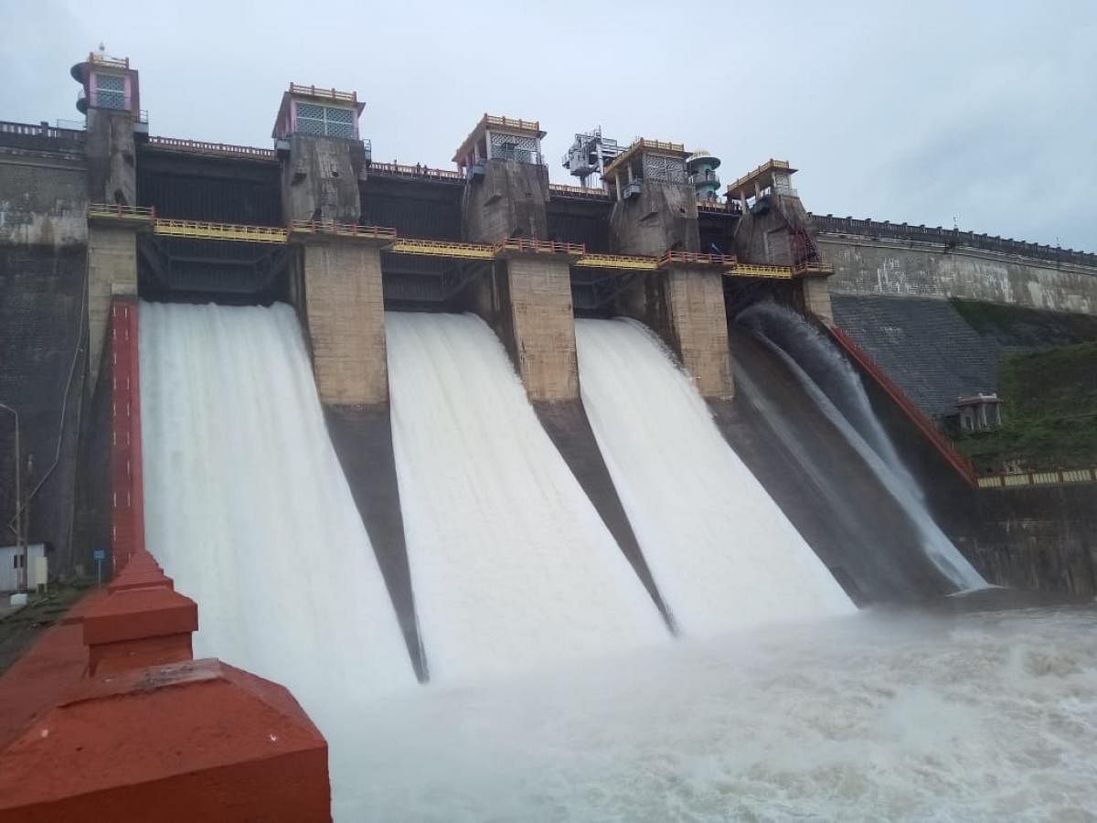 Harangi dam near full; 5,500 cuses water released