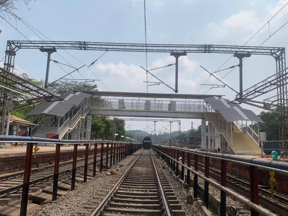 Construction of FOB completed at Mangaluru junction