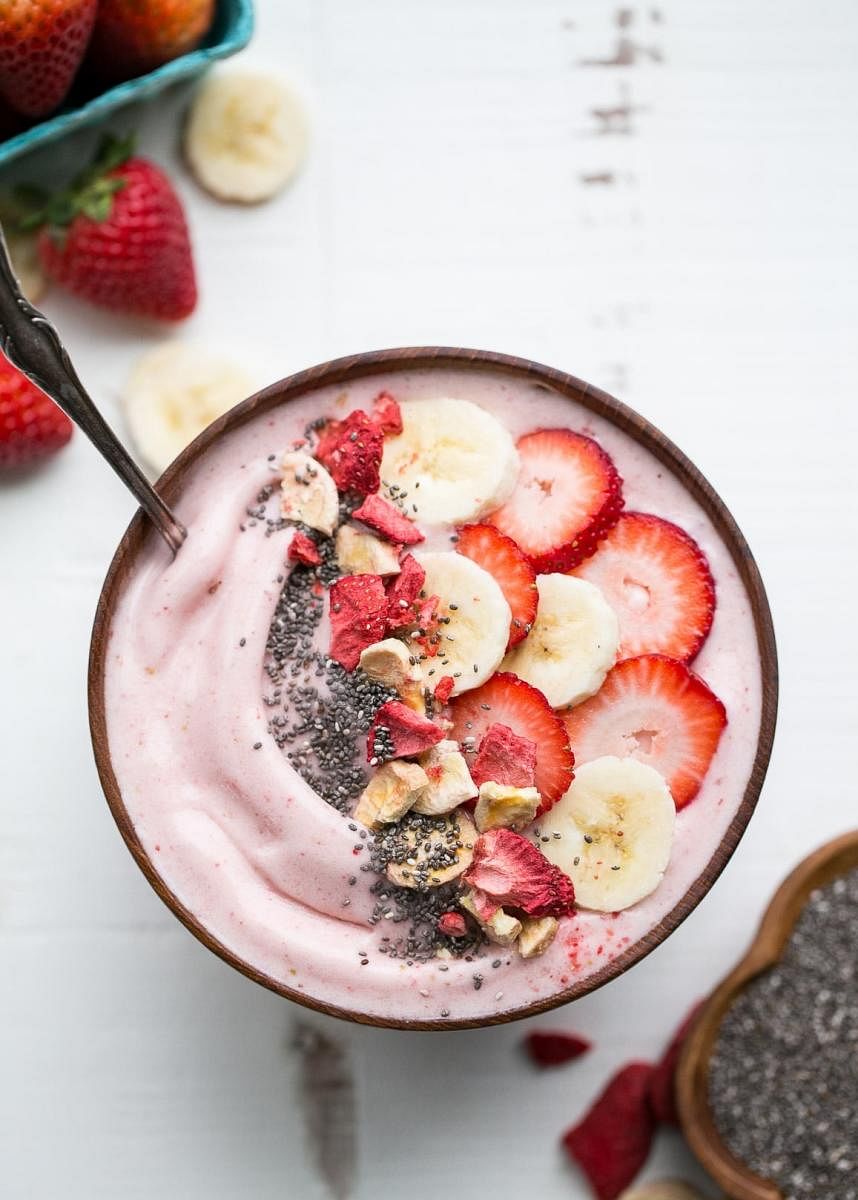 Smoothie bowls packed with goodness