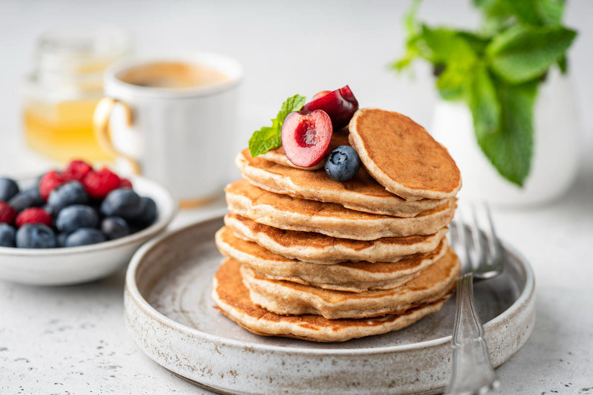 How to make yum pancakes with a healthy twist