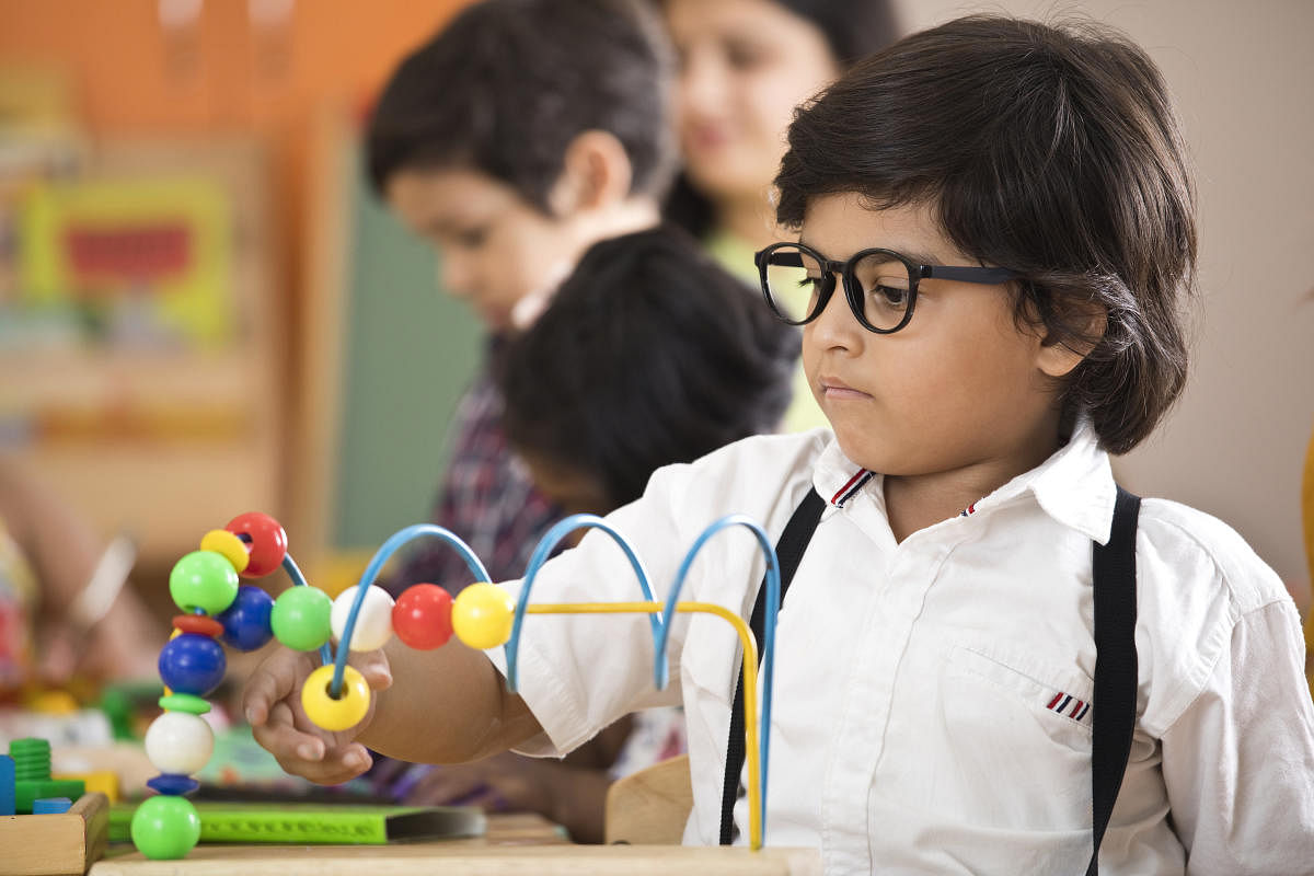 Children in city take to learning abacus in a big way