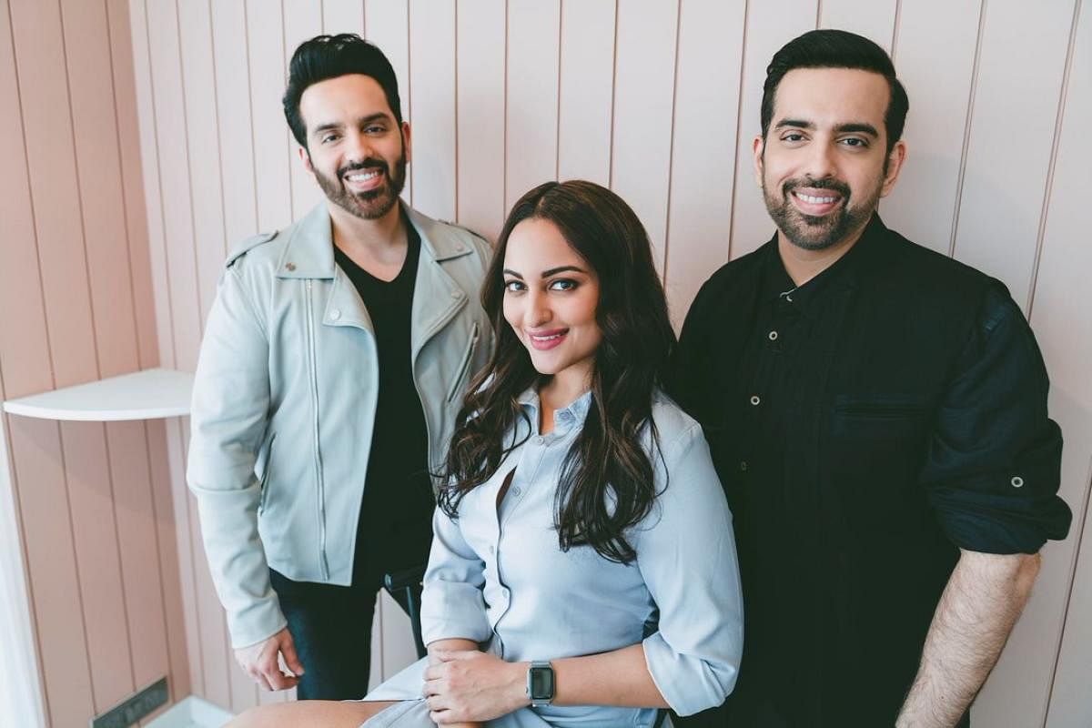 Sonakshi, Luv and Kussh launch platform for emerging painters