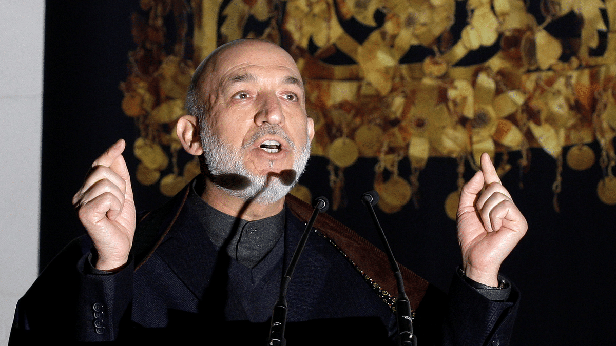 Former Afghan president Karzai meets Taliban faction chief: Group official