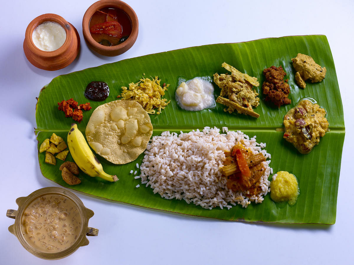 So what’s in an Onam ‘sadhya’?