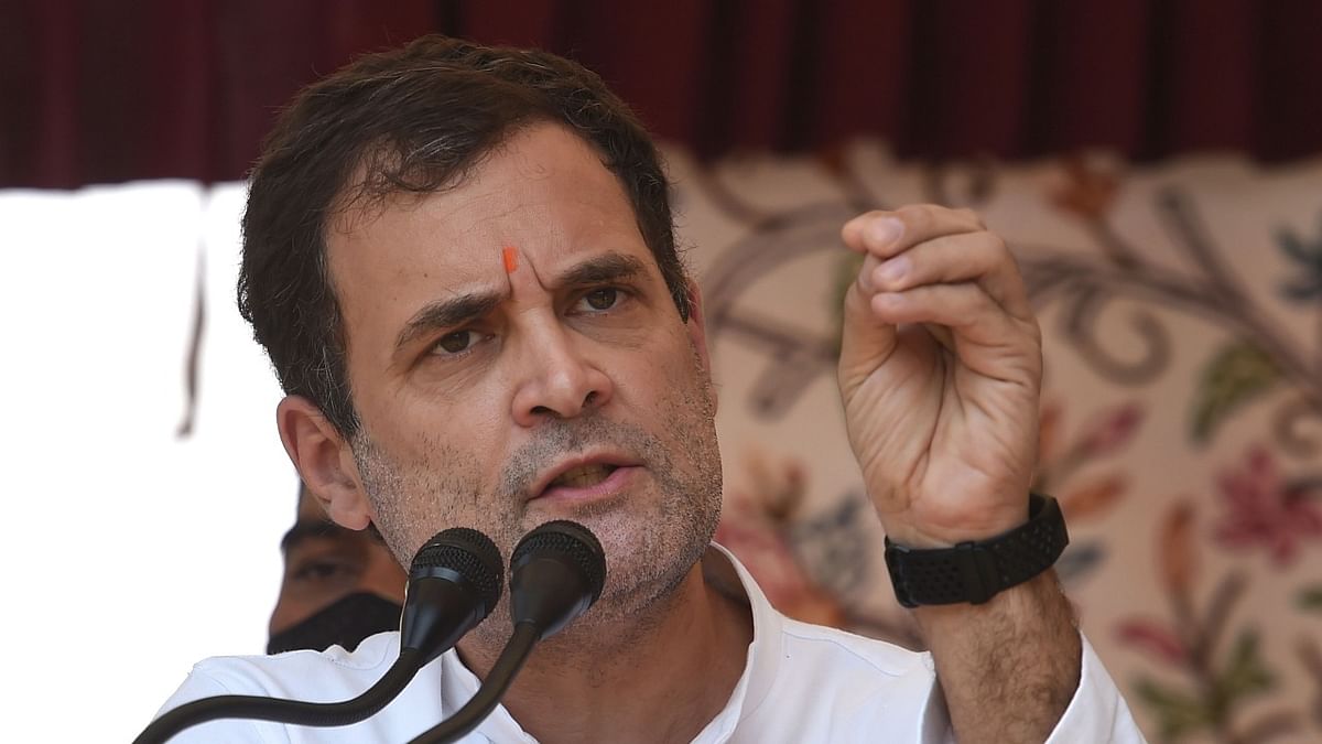 Facebook removes Rahul Gandhi's post for policy violation