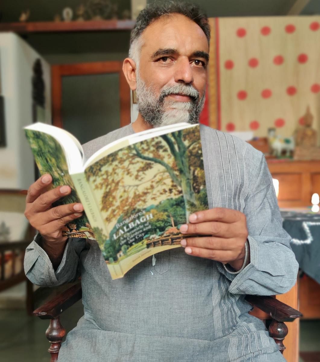 Artist Suresh Jayaram’s book on Lalbagh hits stands