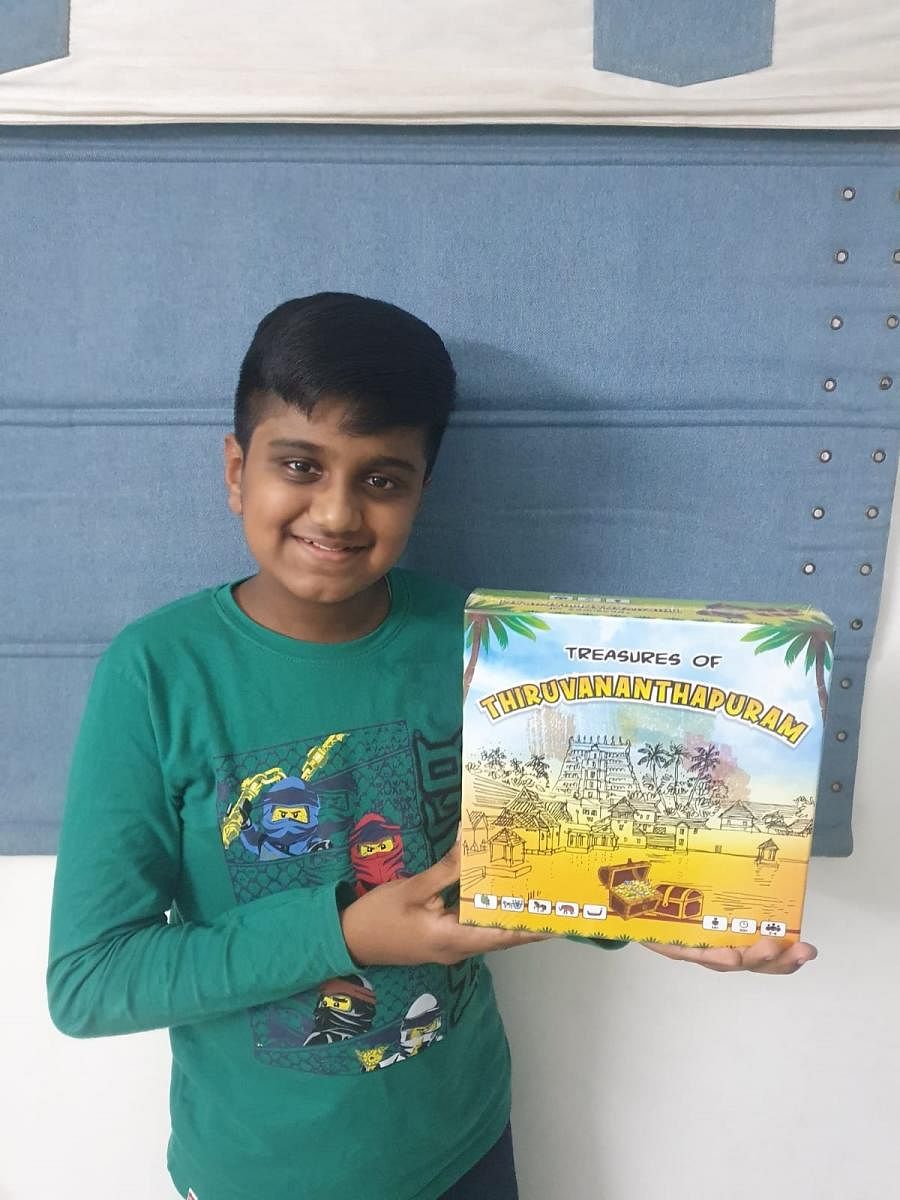 City schoolboy creates game set in Kerala temple