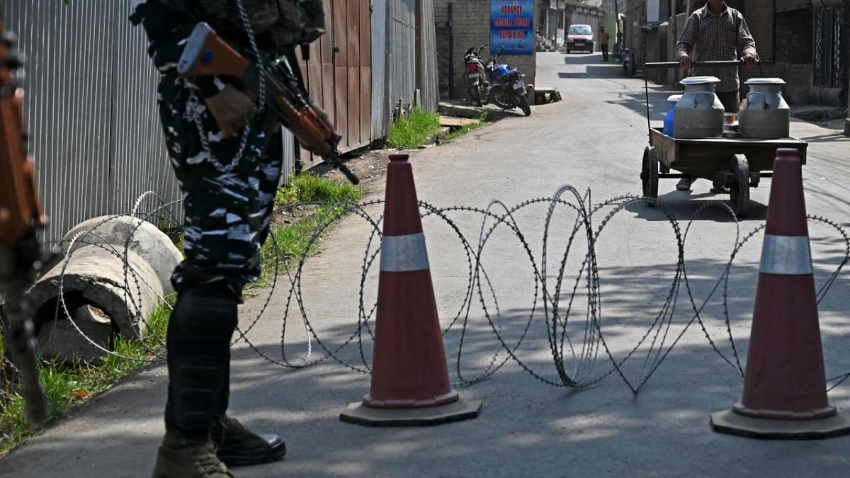 Restrictions remain in force in parts of Srinagar