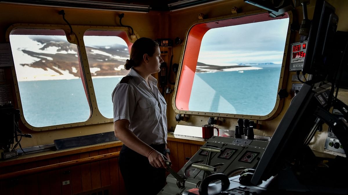 Breaking barriers: Russian woman leads the way on Arctic ship