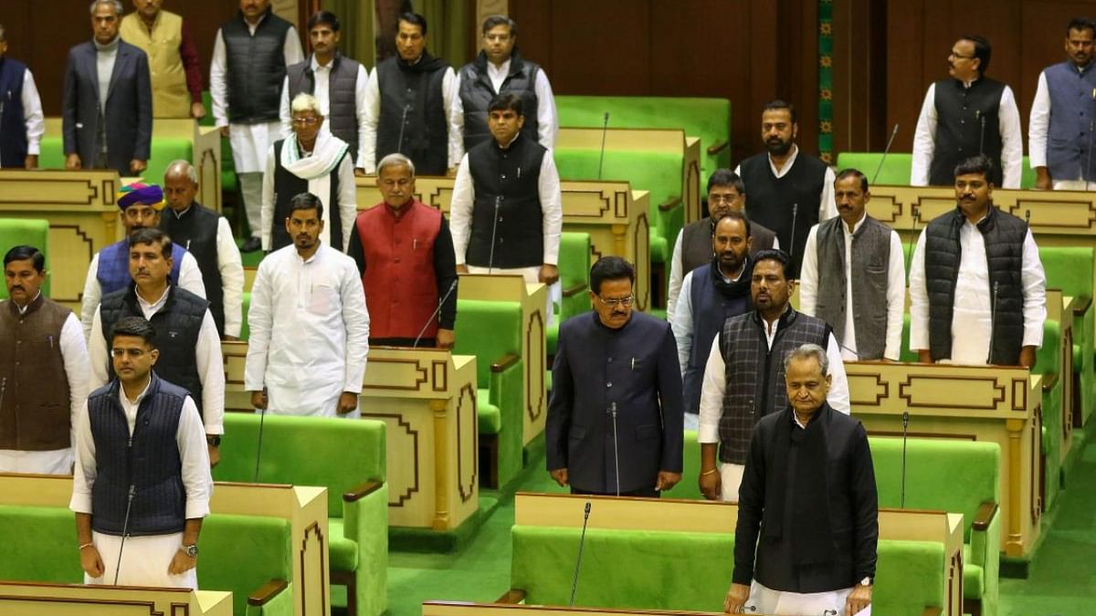 Rajasthan Assembly adjourns for the day after obituary references